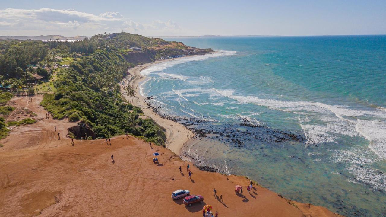HostPB-DECK molhado privativo-Melhor LOCALIZAÇÃO de Pipa Praia de Pipa Exterior foto